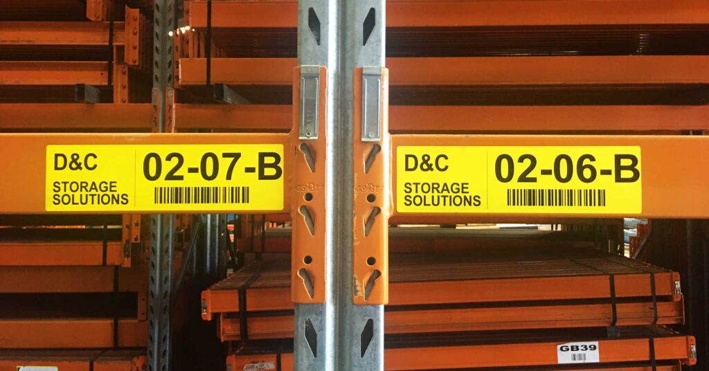 Labeling System for Warehouse